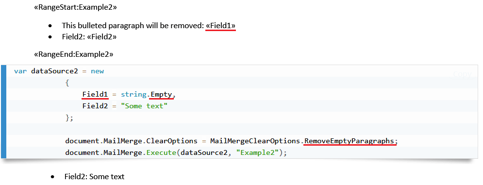 MailMergeClearOptions