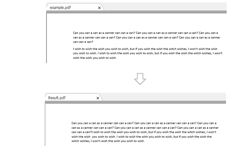 Merge All Paragraphs